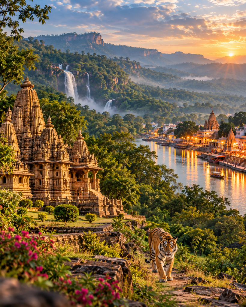 Madhya Pradesh Tour Packages – Khajuraho, Wildlife and Heritage